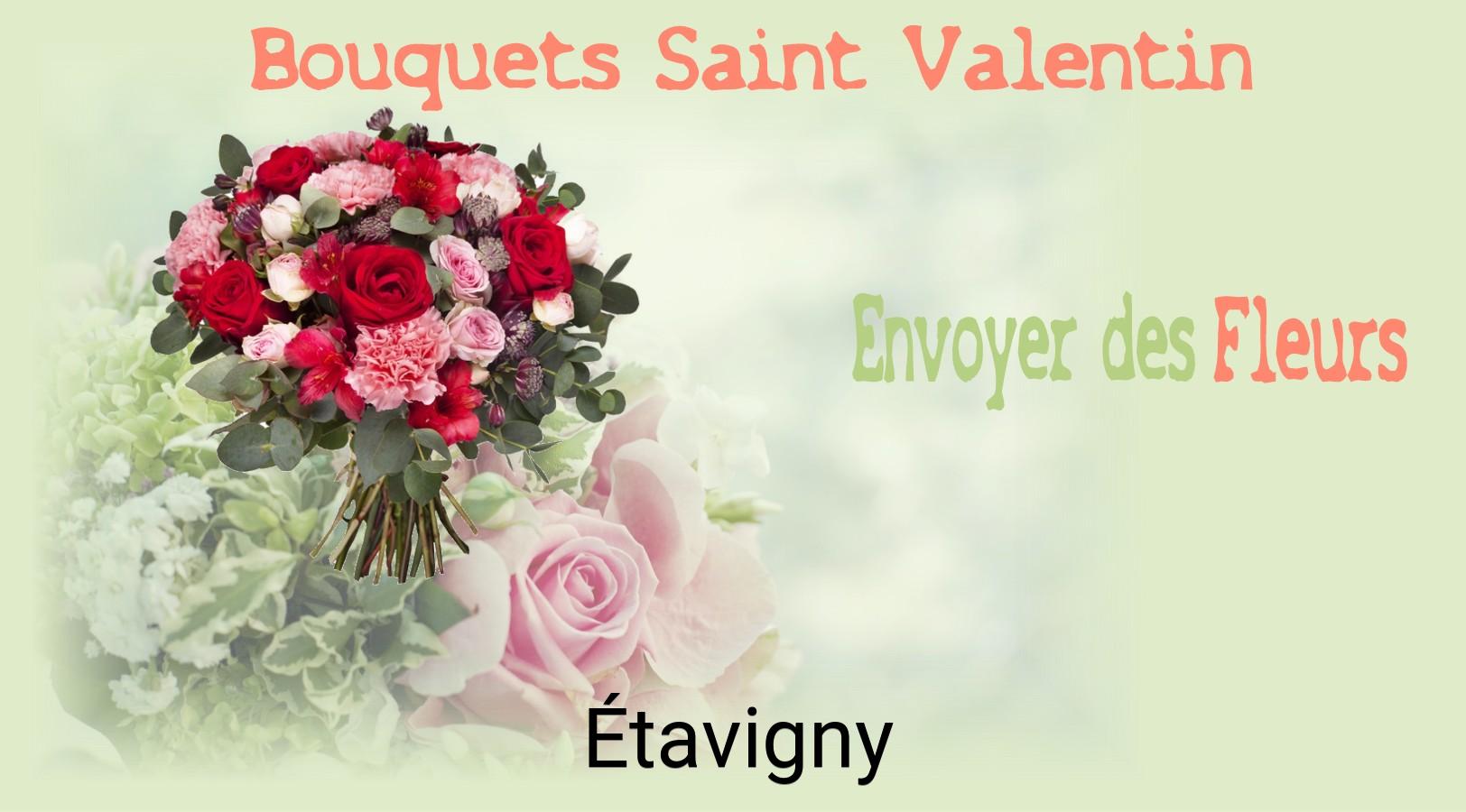 Roses de Saint-Valentin livrées à Étavigny